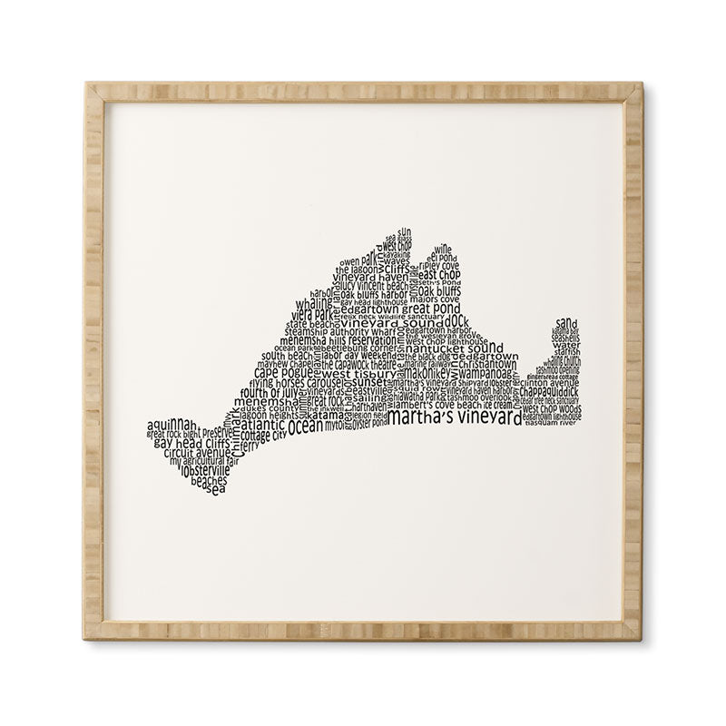 Restudio Designs Marthas Vineyard Framed Wall Art