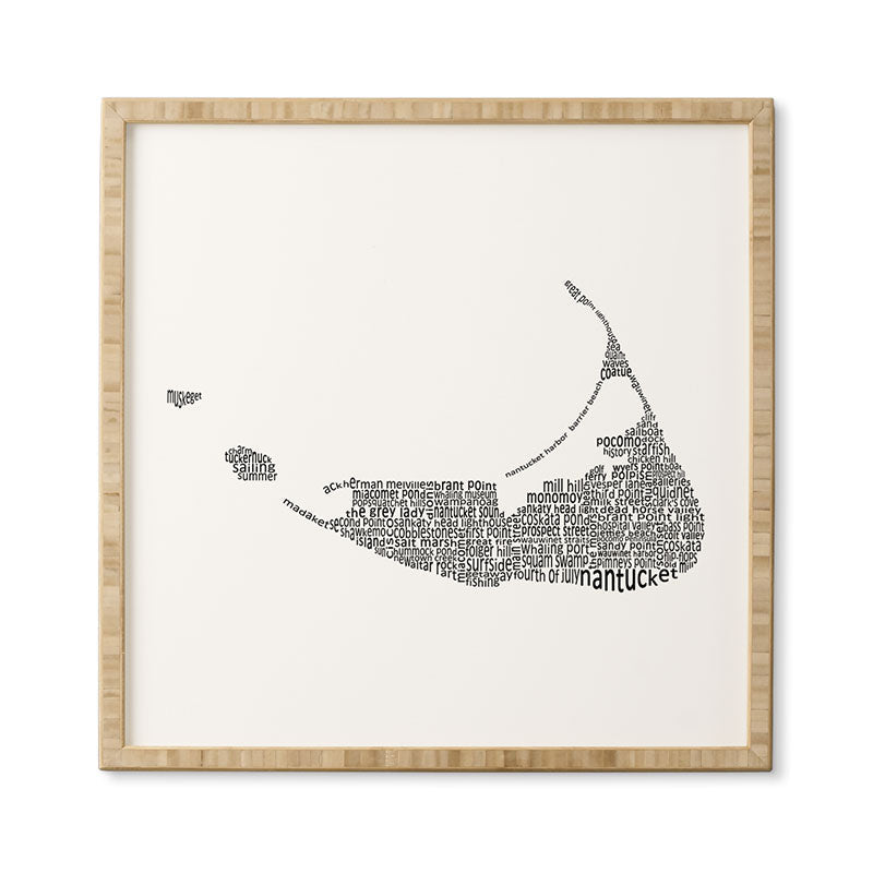 Restudio Designs Nantucket 1 Framed Wall Art