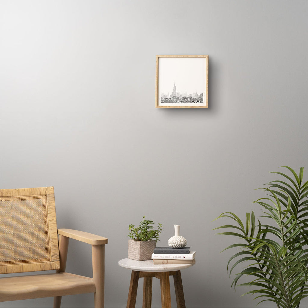 Restudio Designs New York Skyline 1 Framed Wall Art