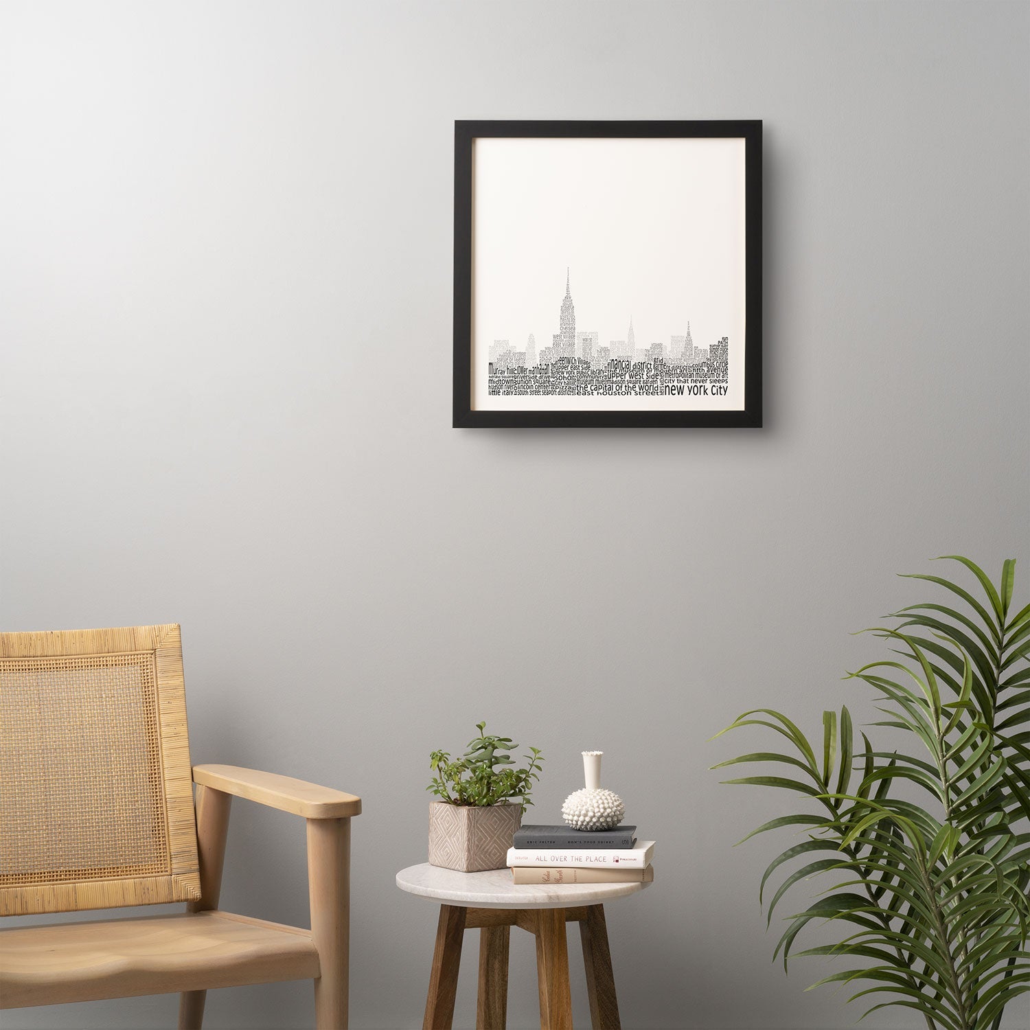 Restudio Designs New York Skyline 1 Framed Wall Art