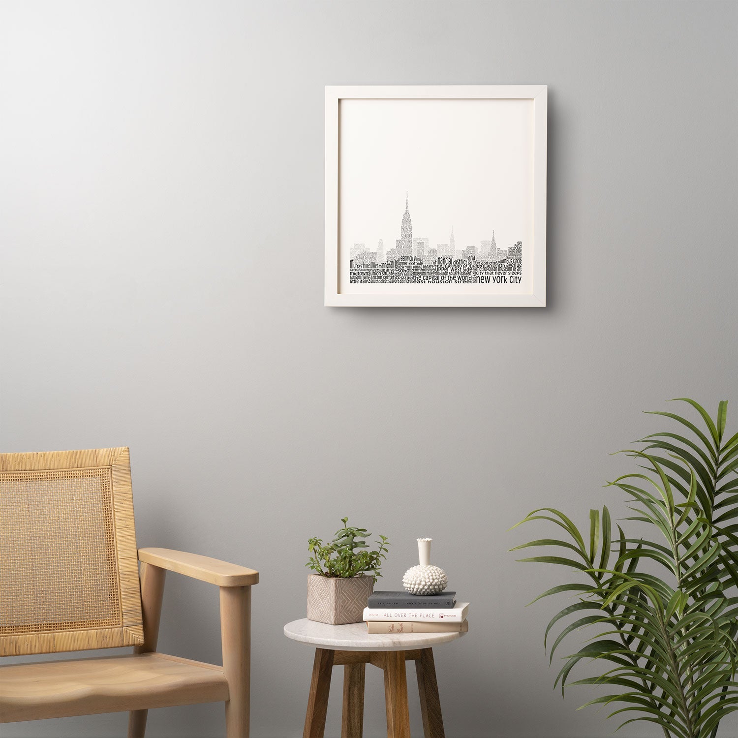 Restudio Designs New York Skyline 1 Framed Wall Art
