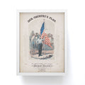 DENY Designs Our Country s Flag Framed Mini Art Print