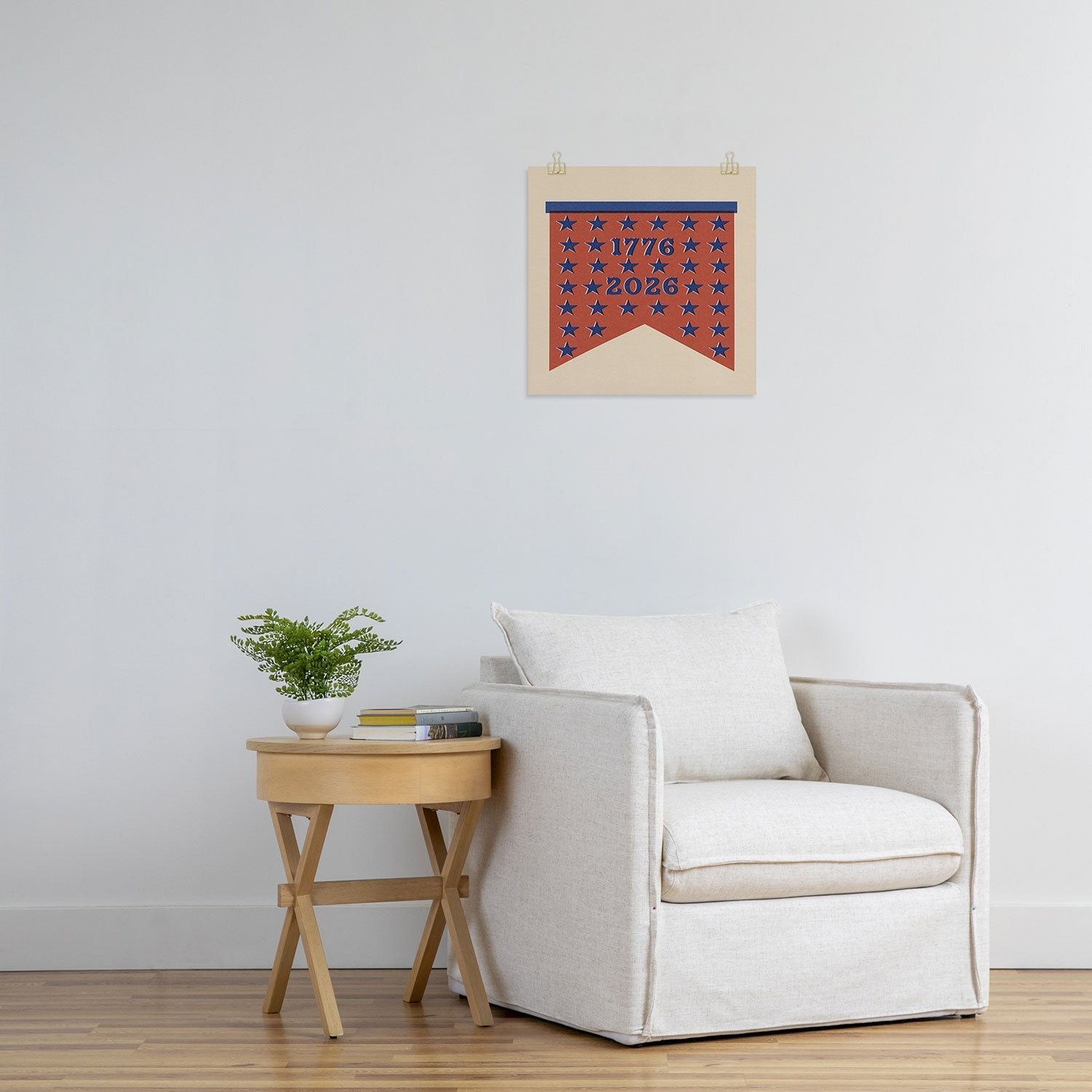 DENY Designs Star Banner Art Print