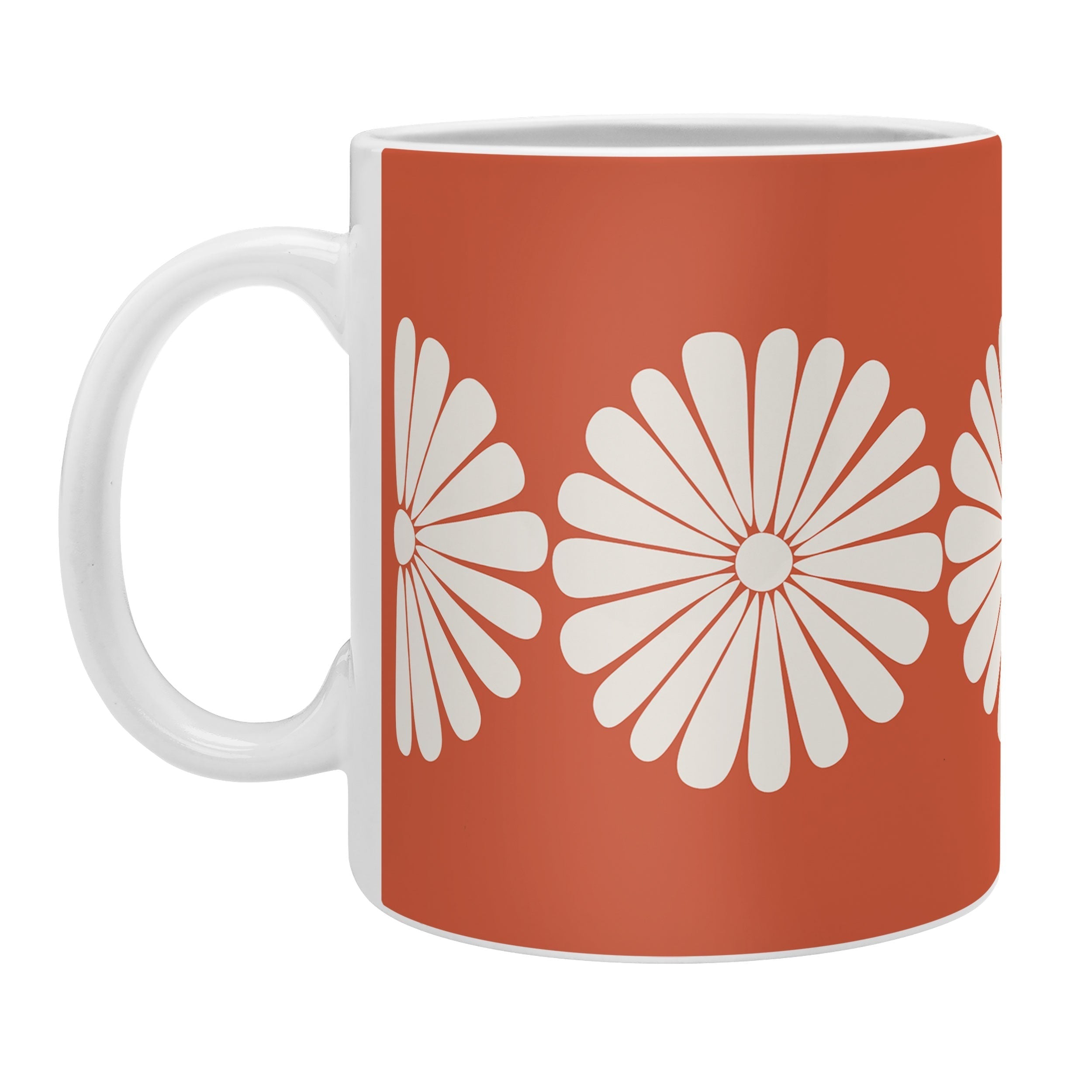 Colour Poems Retro Daisy XV Coffee Mug