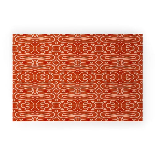 Mirimo Venexiana Burnt Orange Welcome Mat