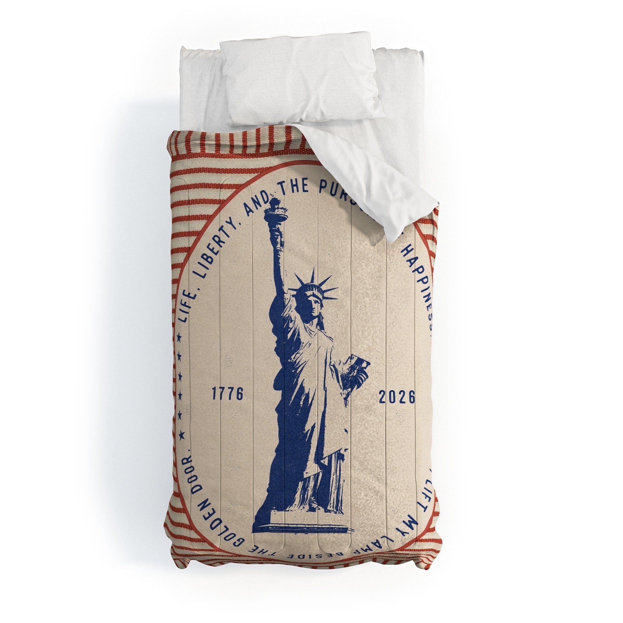 DENY Designs Life Liberty Comforter
