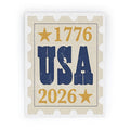 DENY Designs USA Stamp Mini Art Print