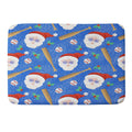 Design by Spark Sporty Baseball Santa Memory Foam Bath Mat