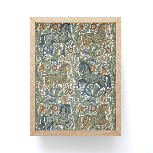 Marta Barragan Camarasa Renaissance Horse Garden Framed Mini Art Print