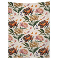 Marta Barragan Camarasa Hand Painted Peony Florals Tapestry