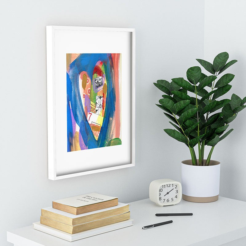 Natalie Baca Lucky in Love Recessed Framing Rectangle