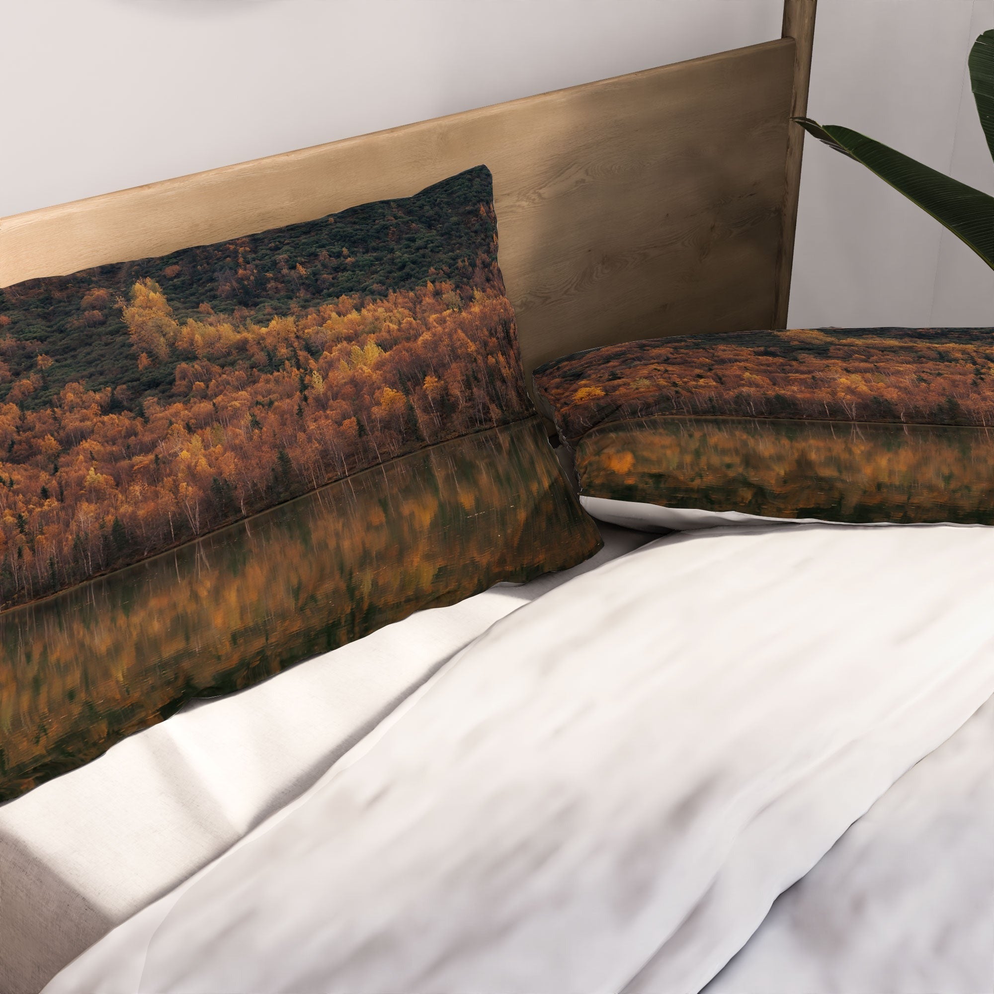 Hannah Kemp Fall Lake Pillow Shams