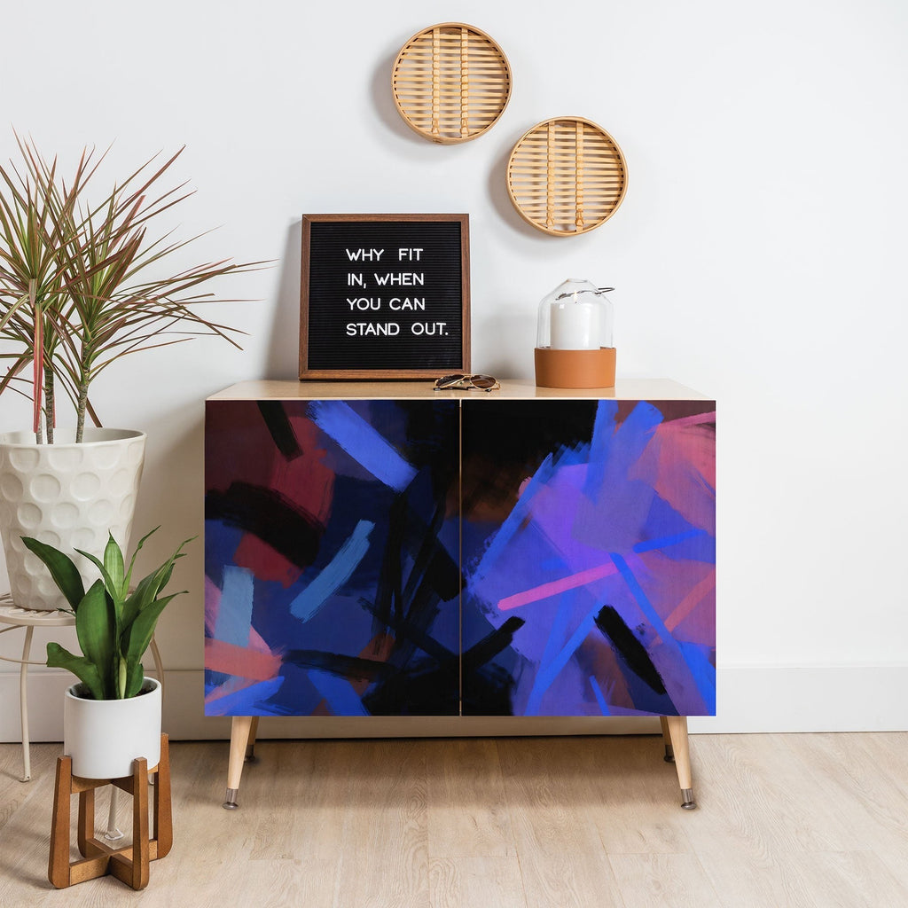 83 Oranges Midnight Sparks Credenza