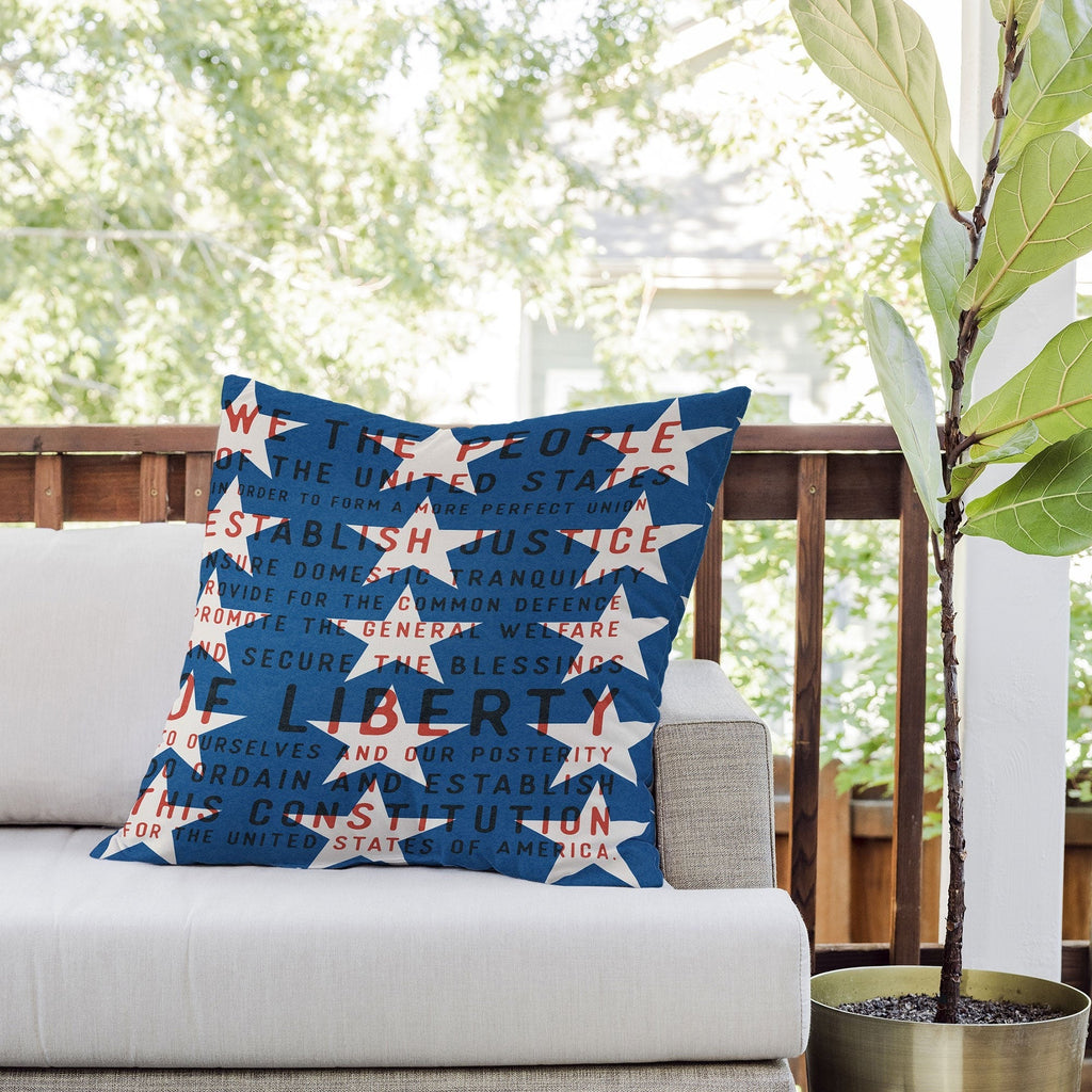 DENY Designs Starred Preamble Outdoor Throw Pillow