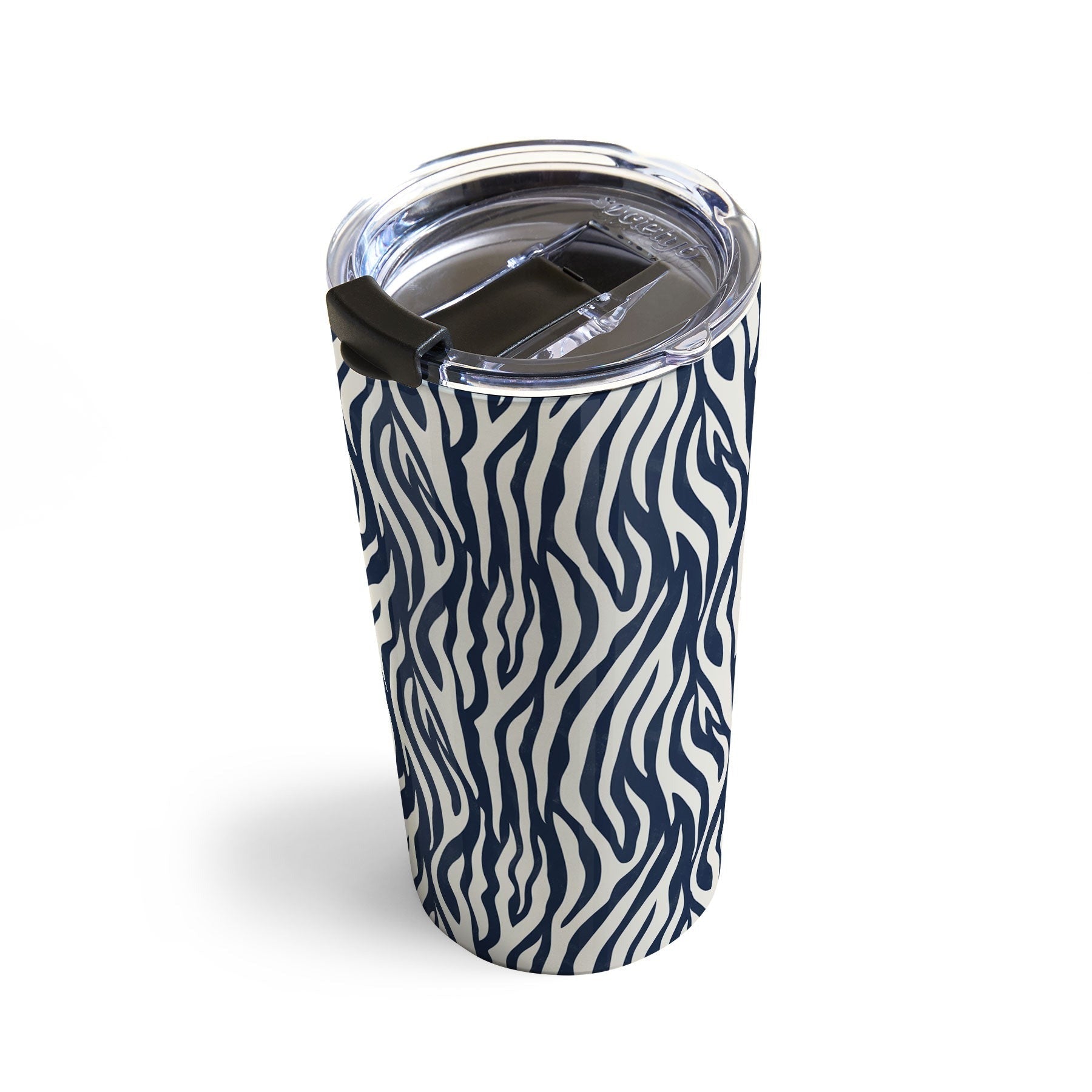 Avenie BR Navy Tiger Stripes Travel Mug