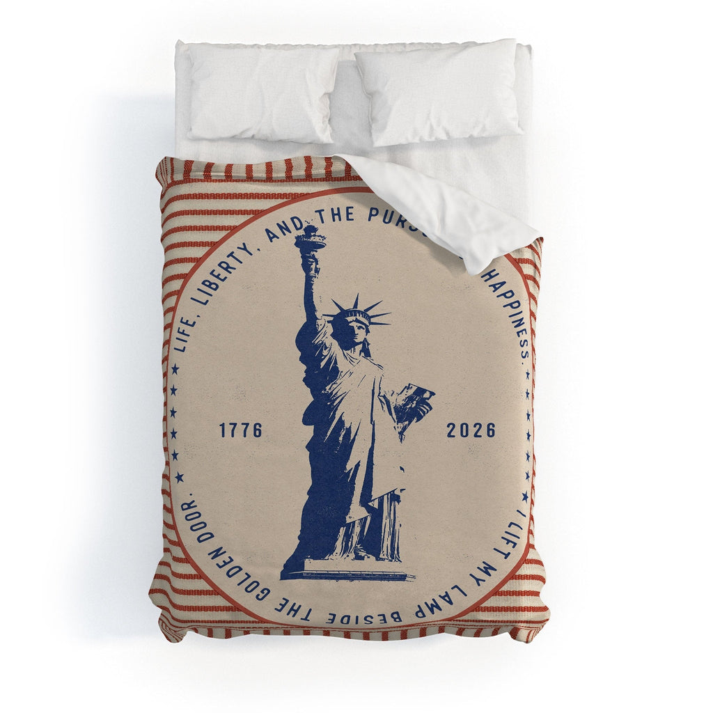 DENY Designs Life Liberty Duvet Cover