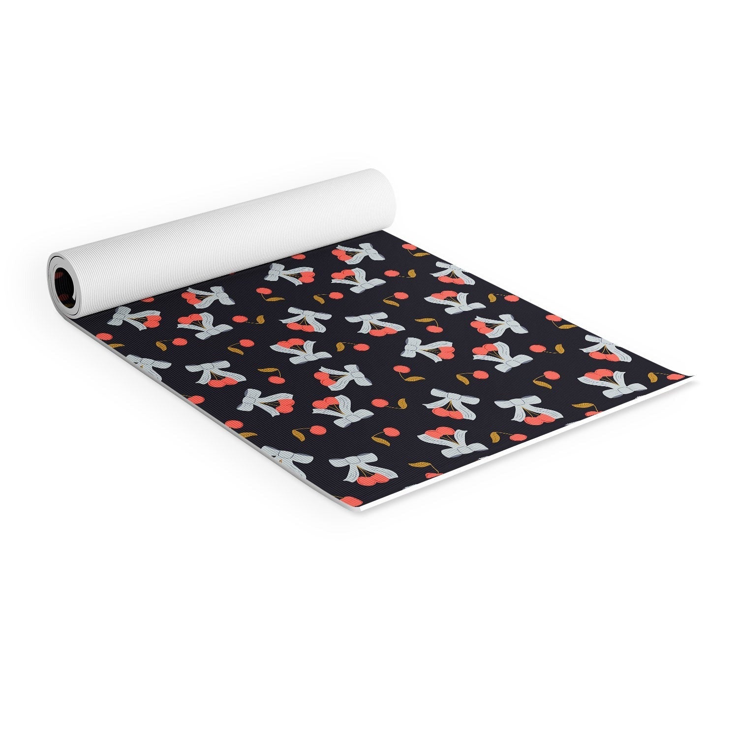 Jennifer Labre Cherries and Bows Yoga Mat