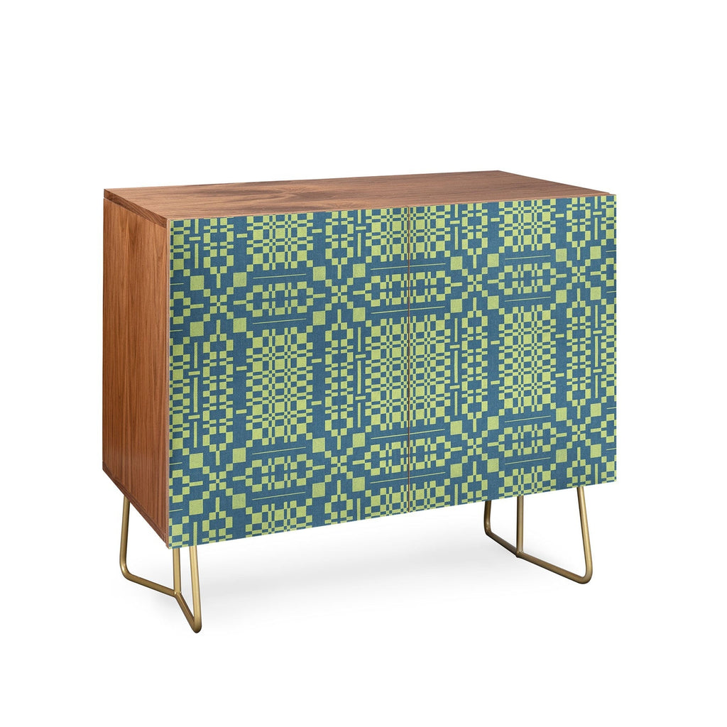 Marta Barragan Camarasa Nostalgic Grid Design Credenza