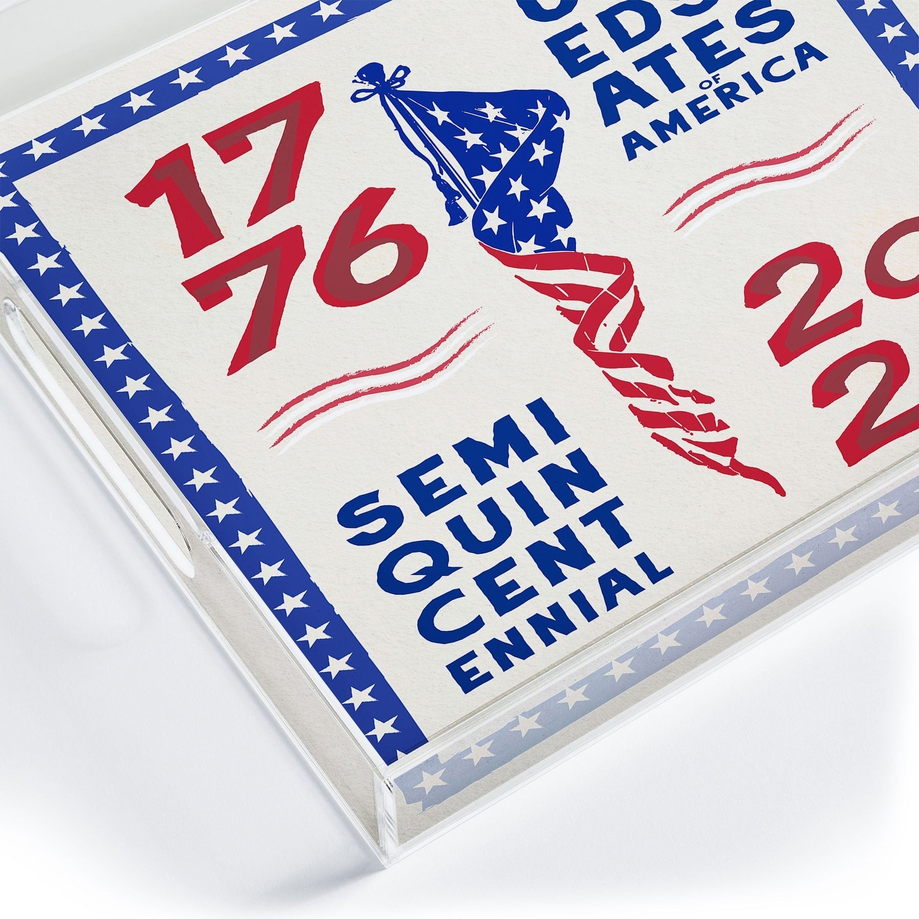 DENY Designs Retro 76 26 Acrylic Tray