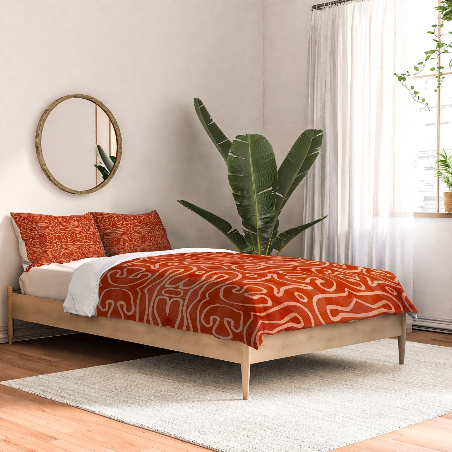 Mirimo Venexiana Burnt Orange Comforter