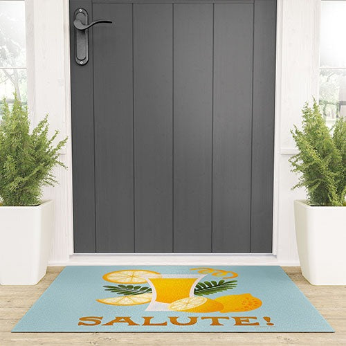 Jessica Molina Limoncello Cocktail Welcome Mat