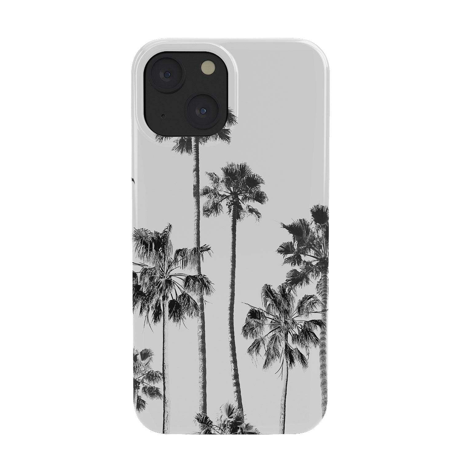 Gal Design Black And White Palms Phone Case