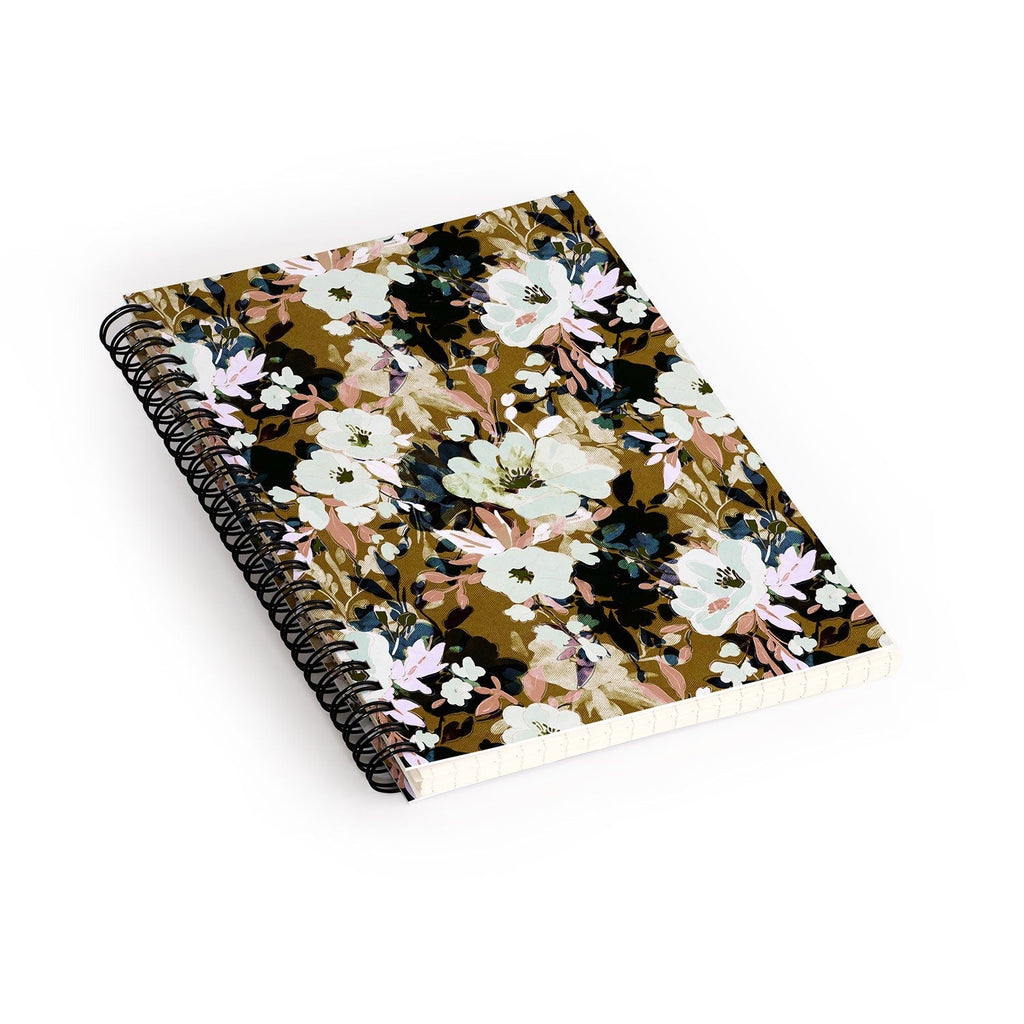 Marta Barragan Camarasa Romantic Floral Fusion Spiral Notebook