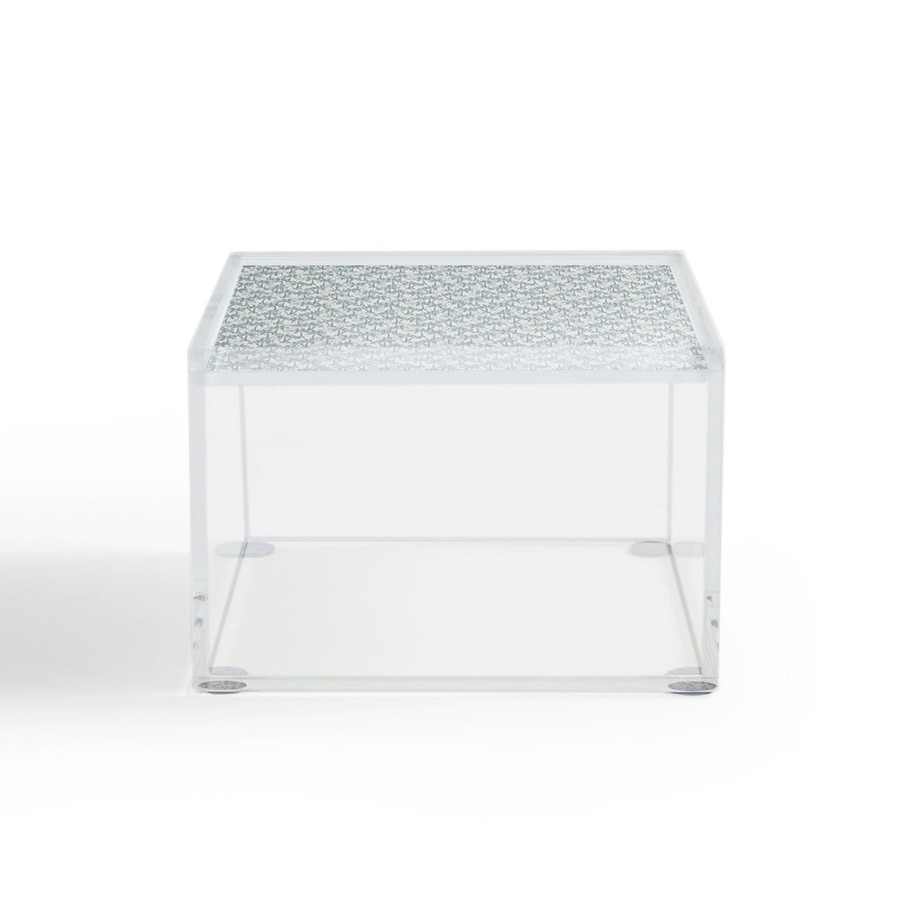 CoastL Studio Palm Forest Coastal Blue Acrylic Box