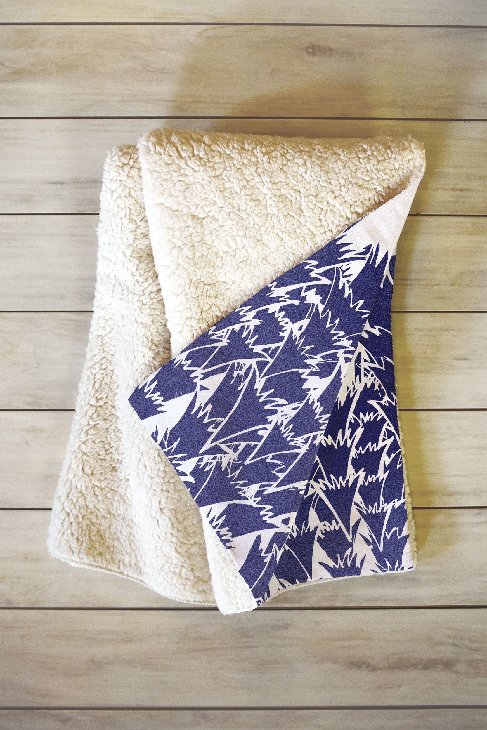 Robert Farkas Alone In The Forest Fleece Throw Blanket