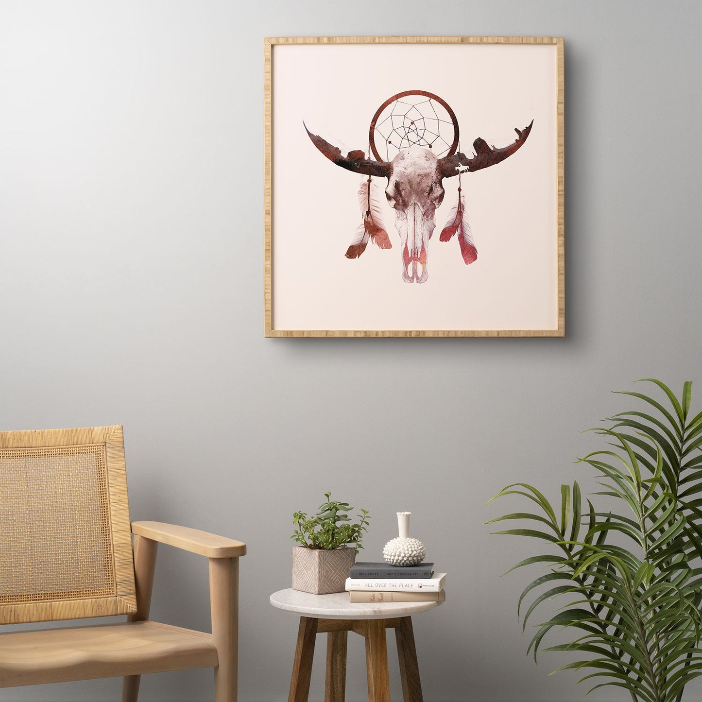 Robert Farkas Deadly desert Framed Wall Art