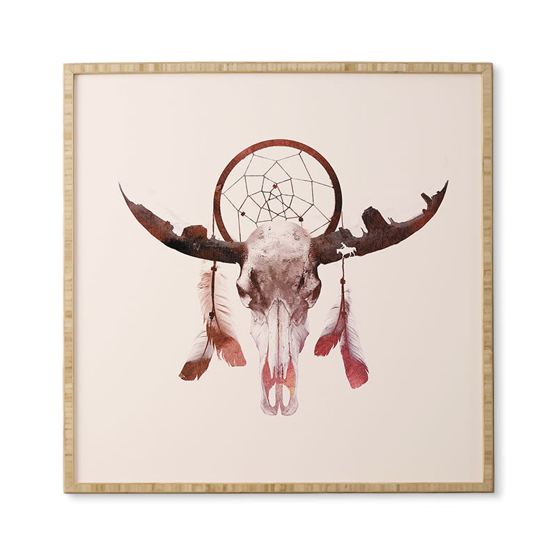 Robert Farkas Deadly desert Framed Wall Art