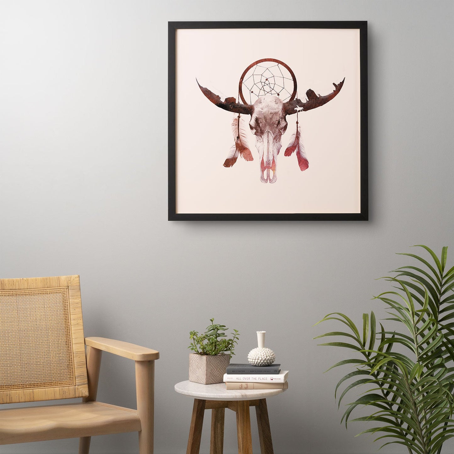 Robert Farkas Deadly desert Framed Wall Art