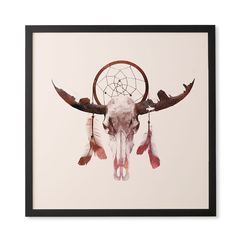 Robert Farkas Deadly desert Framed Wall Art
