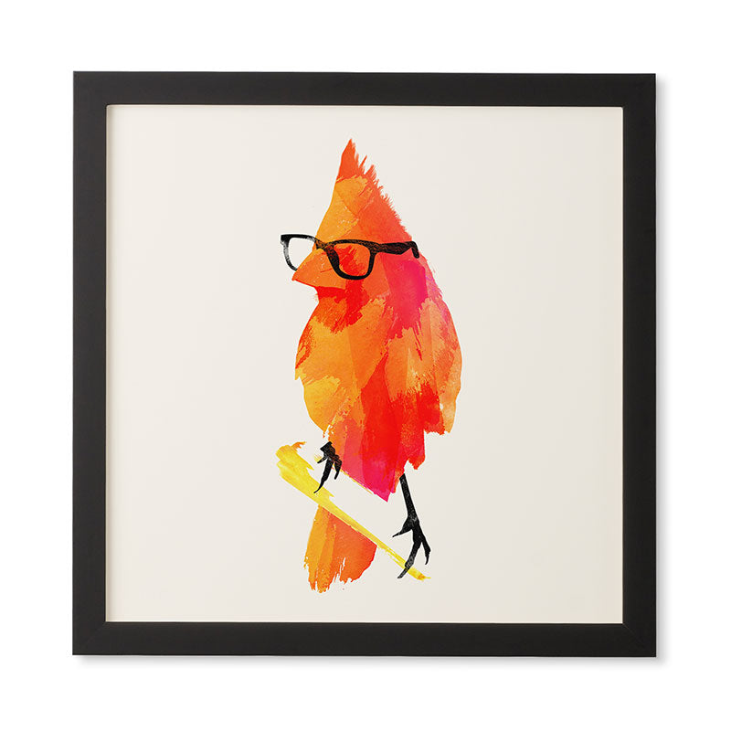 Robert Farkas Punk Bird Framed Wall Art