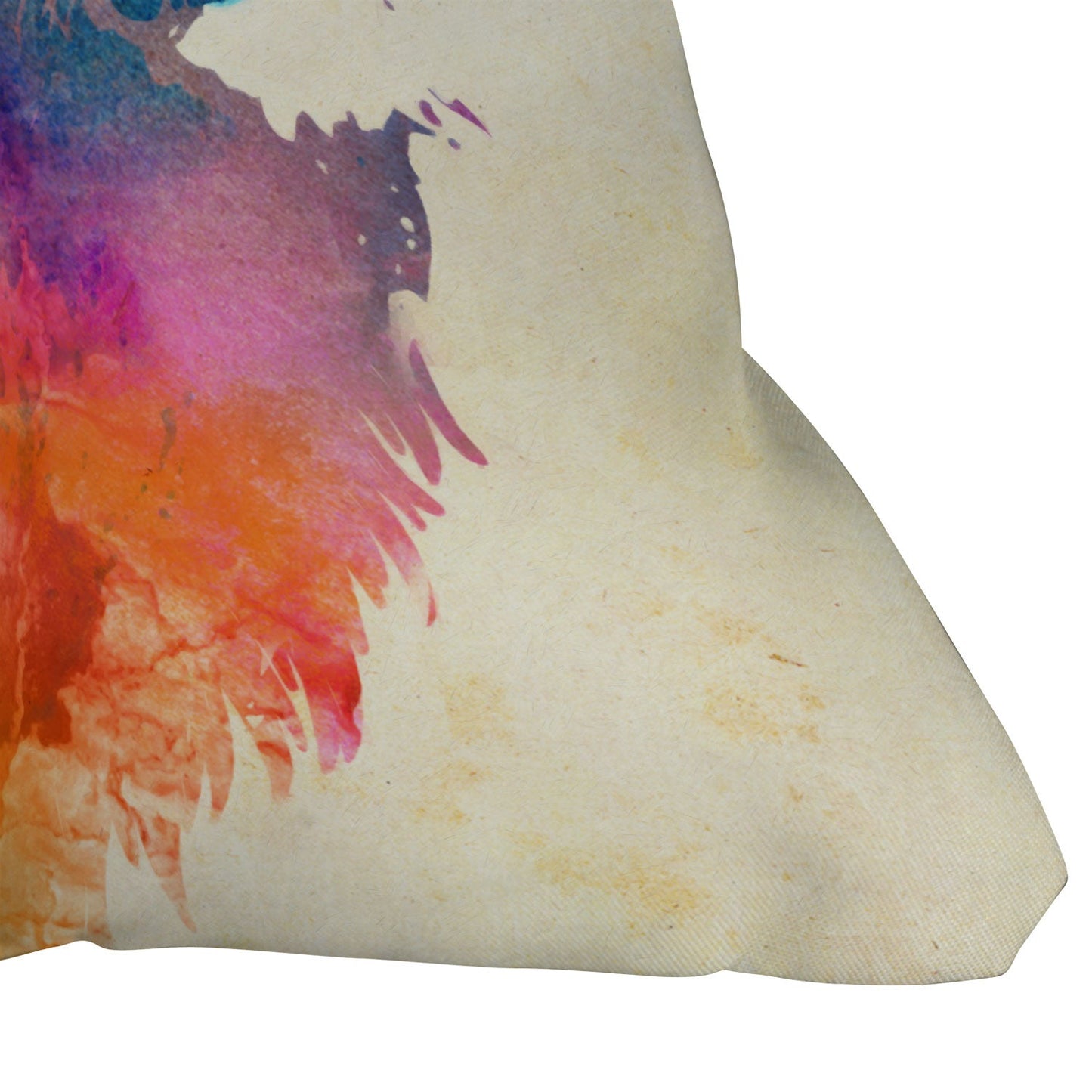 Robert Farkas Sunny Leo Throw Pillow