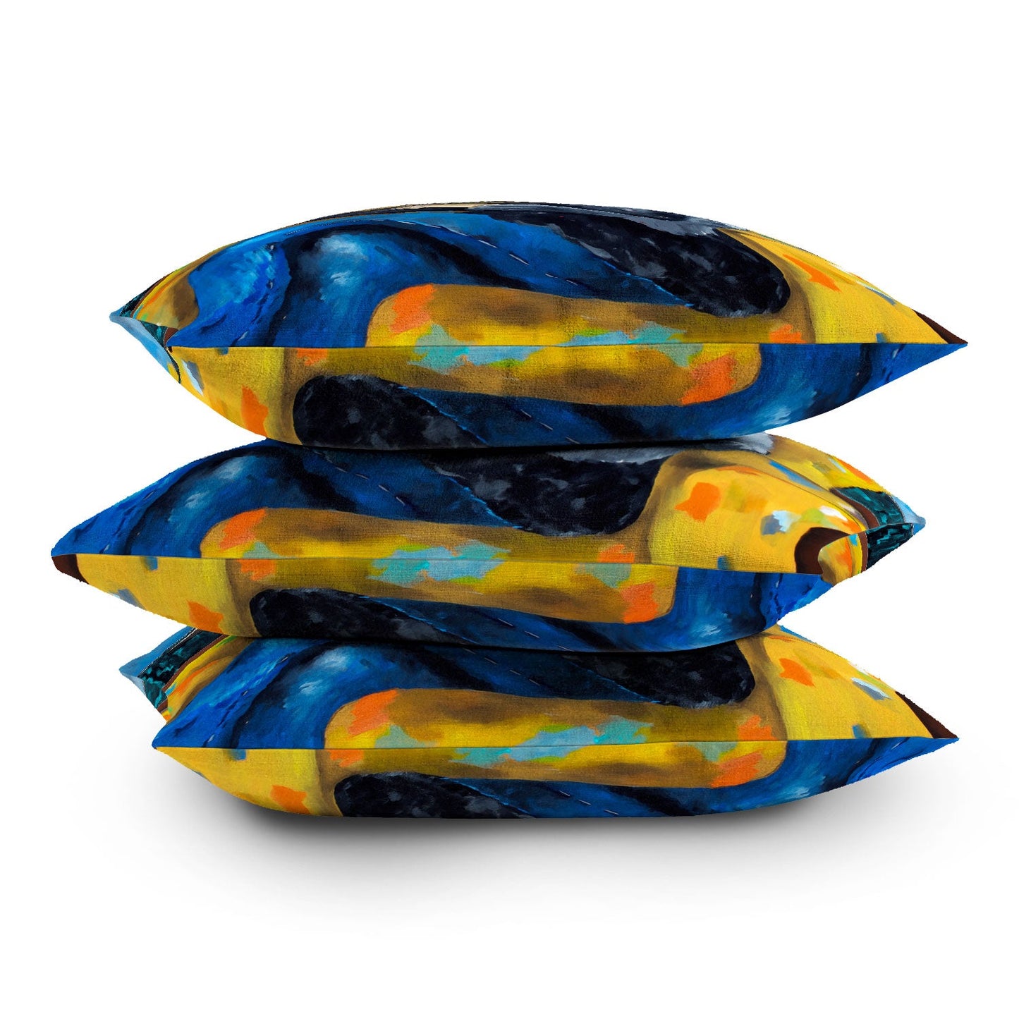 Robin Faye Gates At The End Of The Fork Throw Pillow
