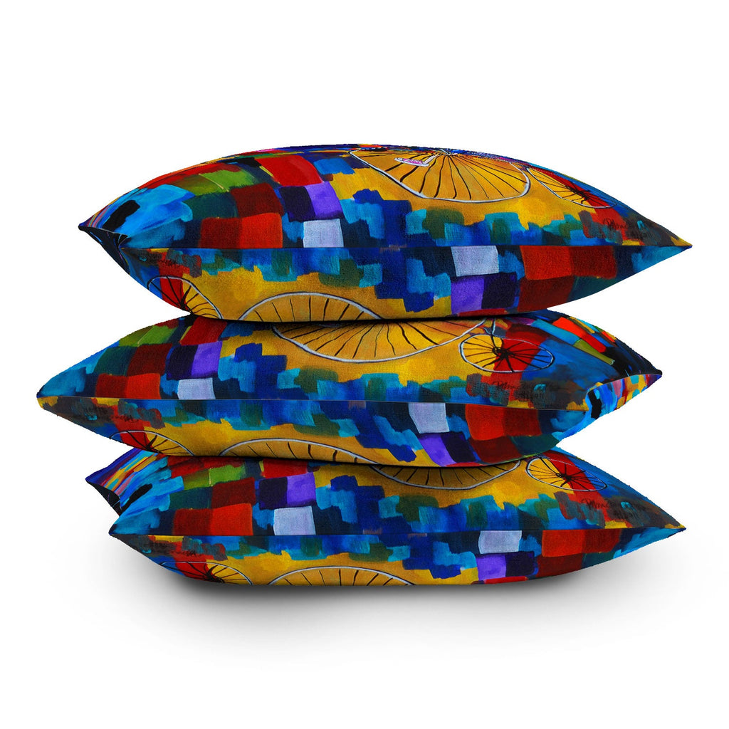 Robin Faye Gates Out Of Bounds Throw Pillow