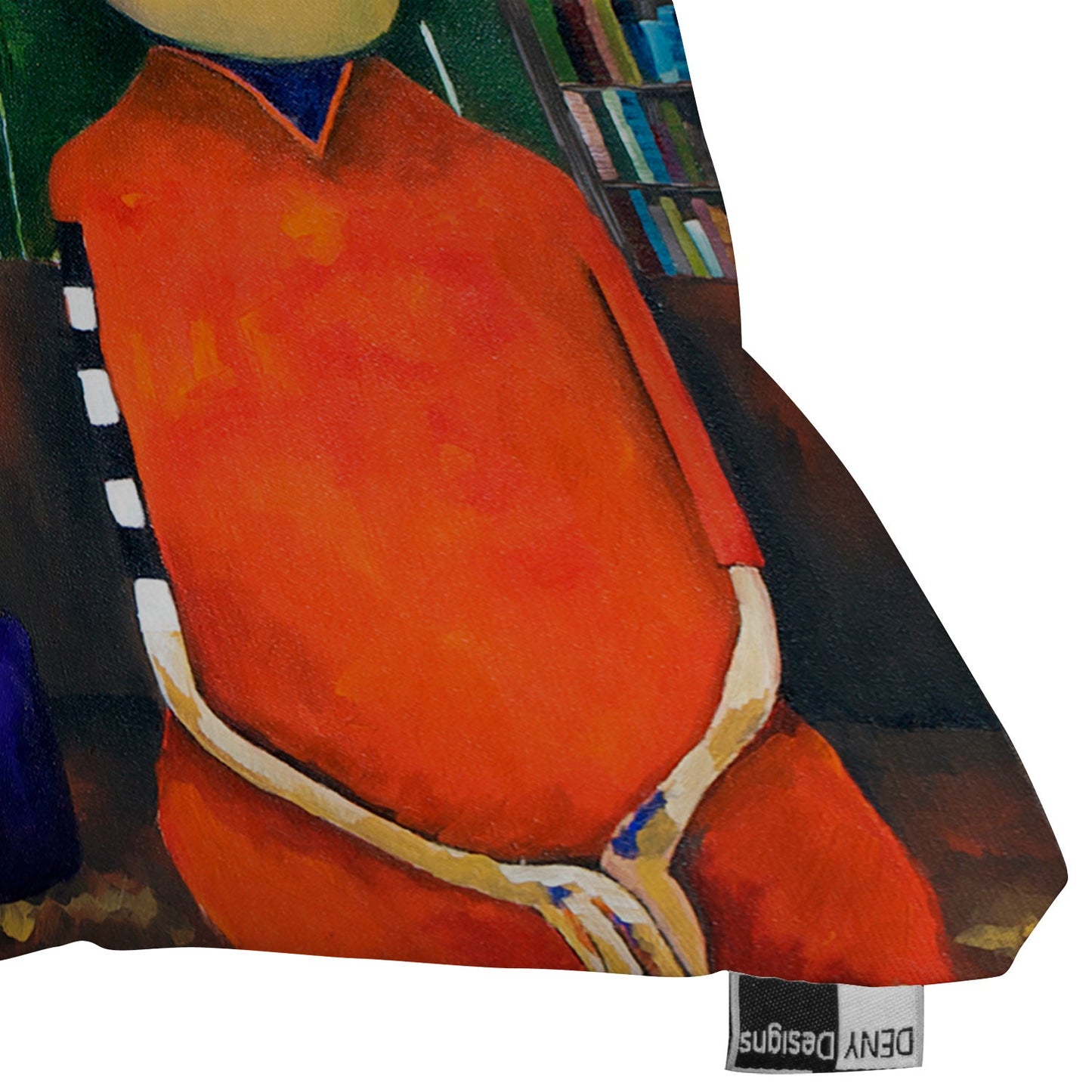 Robin Faye Gates With Bebe Throw Pillow