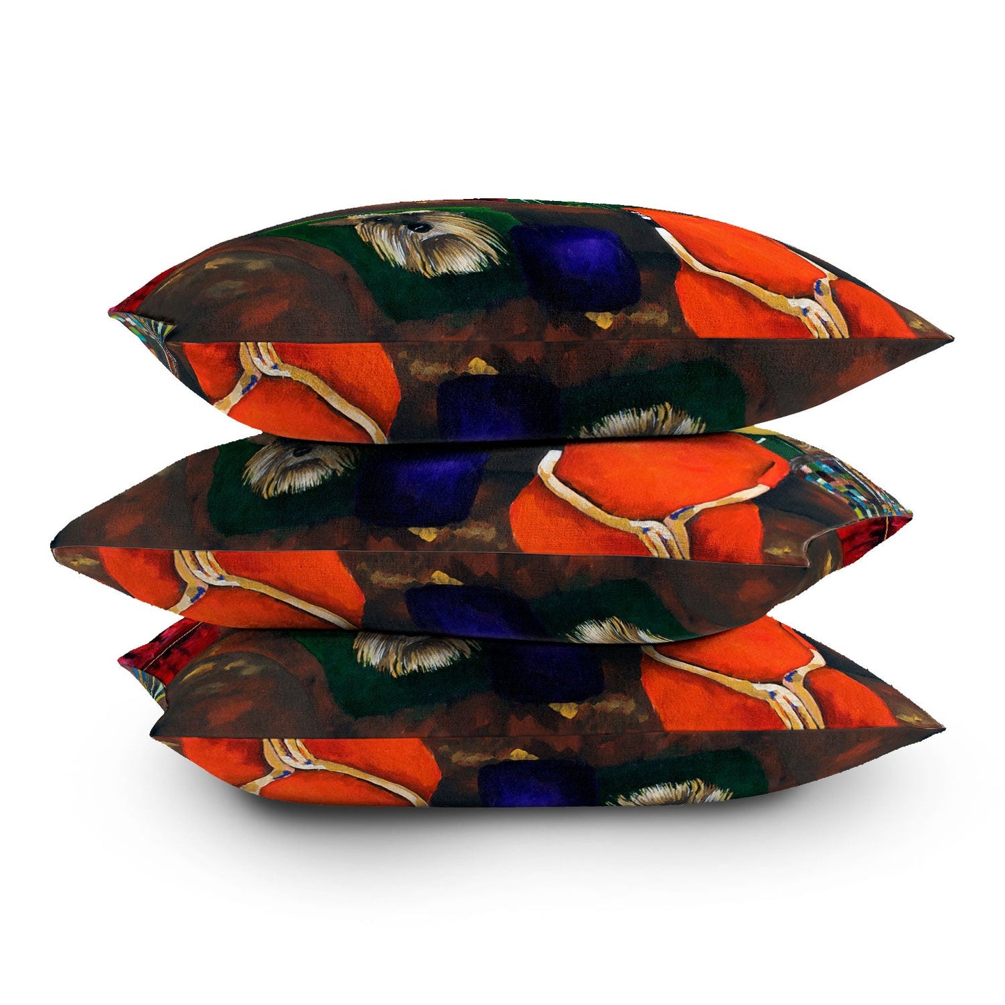 Robin Faye Gates With Bebe Throw Pillow