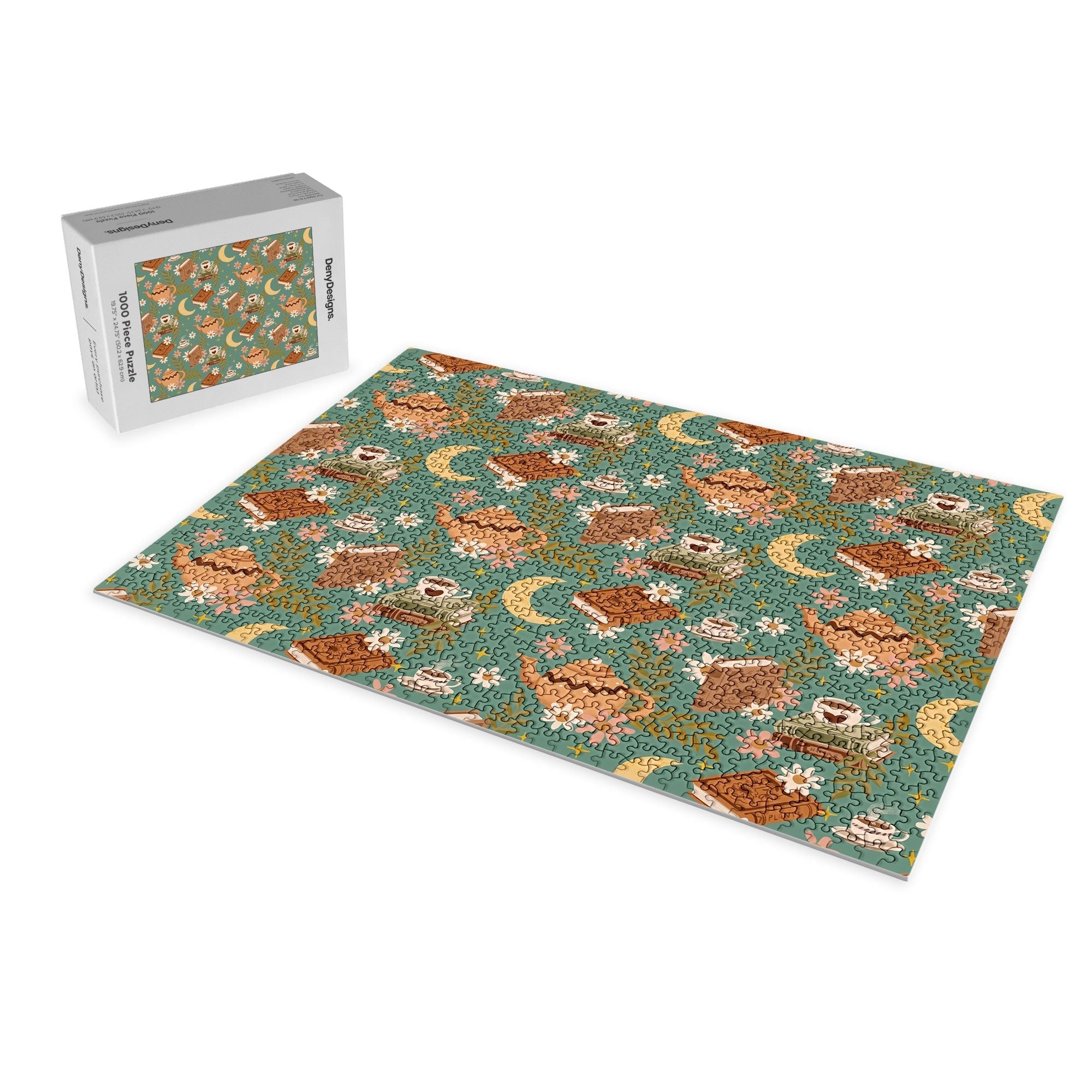 Avenie Moonlit Reading Nook I Puzzle