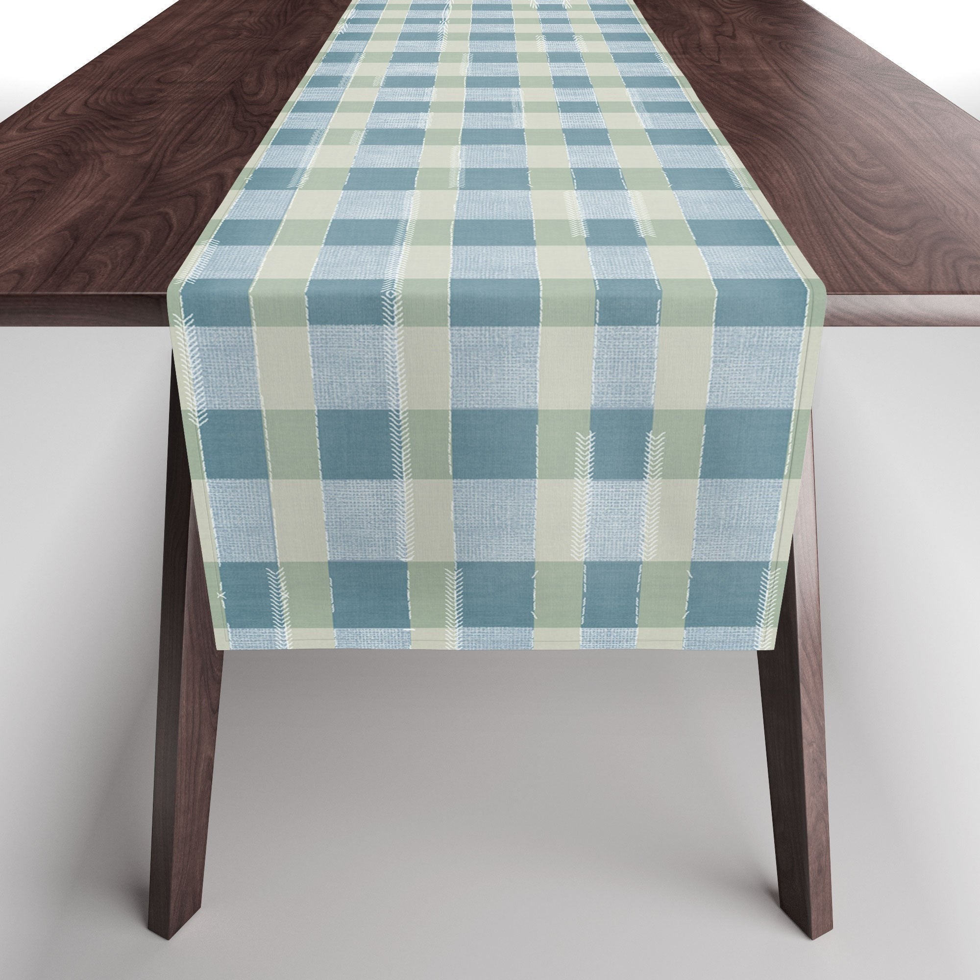 Marta Barragan Camarasa Country Style Checks Table Runner