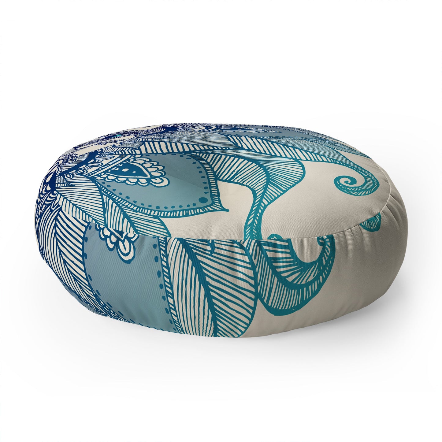RosebudStudio Clarity Floor Pillow Round