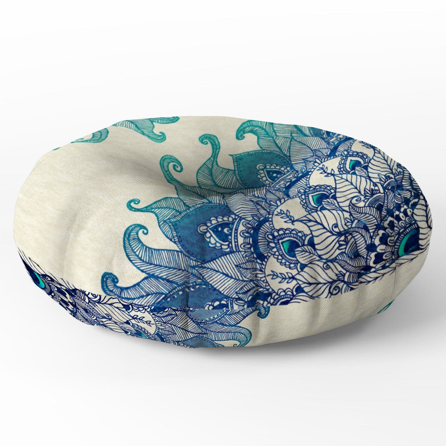 RosebudStudio Clarity Floor Pillow Round