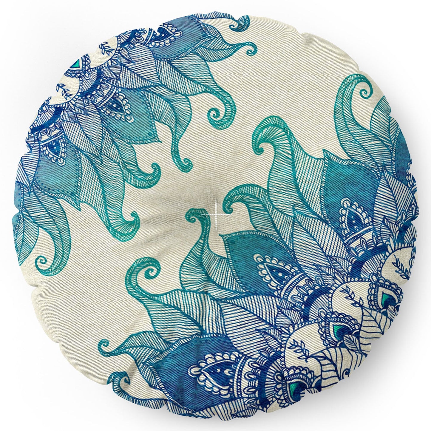 RosebudStudio Clarity Floor Pillow Round
