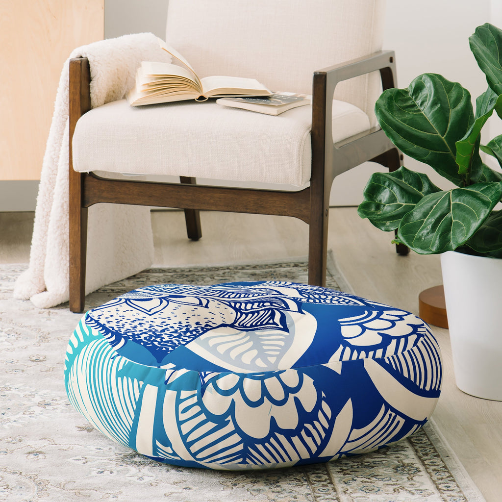 RosebudStudio Lovely Soul Floor Pillow Round