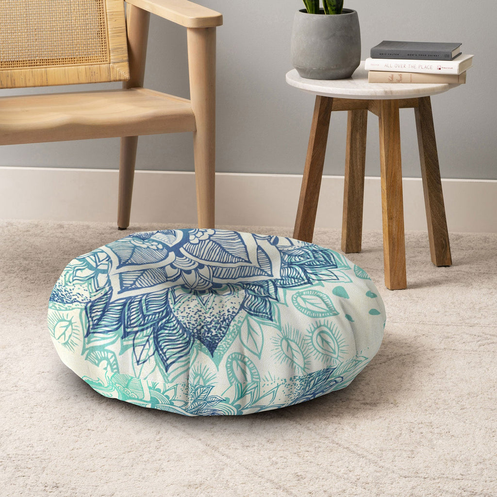 RosebudStudio Lovely Soul Floor Pillow Round
