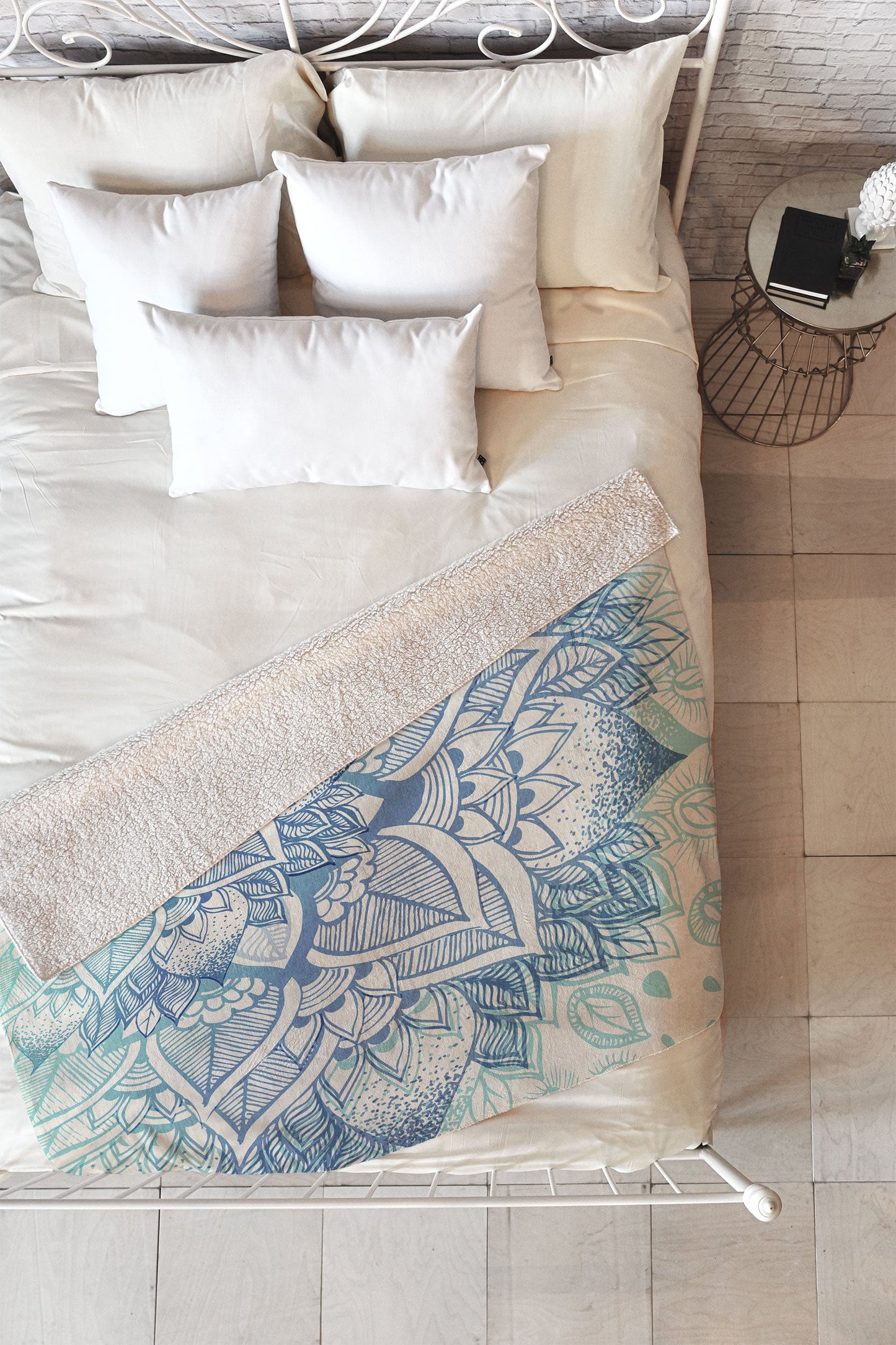 RosebudStudio Lovely Soul Fleece Throw Blanket