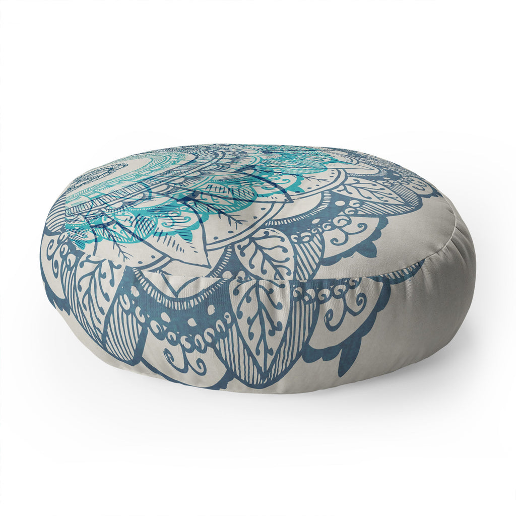 RosebudStudio Mandala Floor Pillow Round