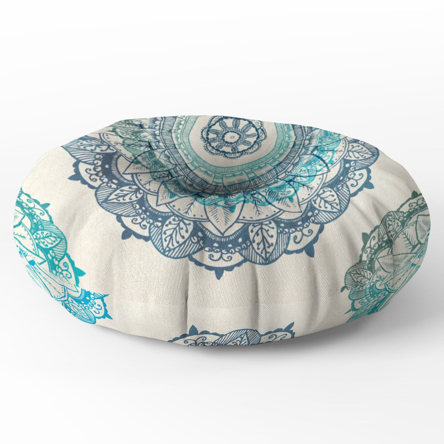 RosebudStudio Mandala Floor Pillow Round