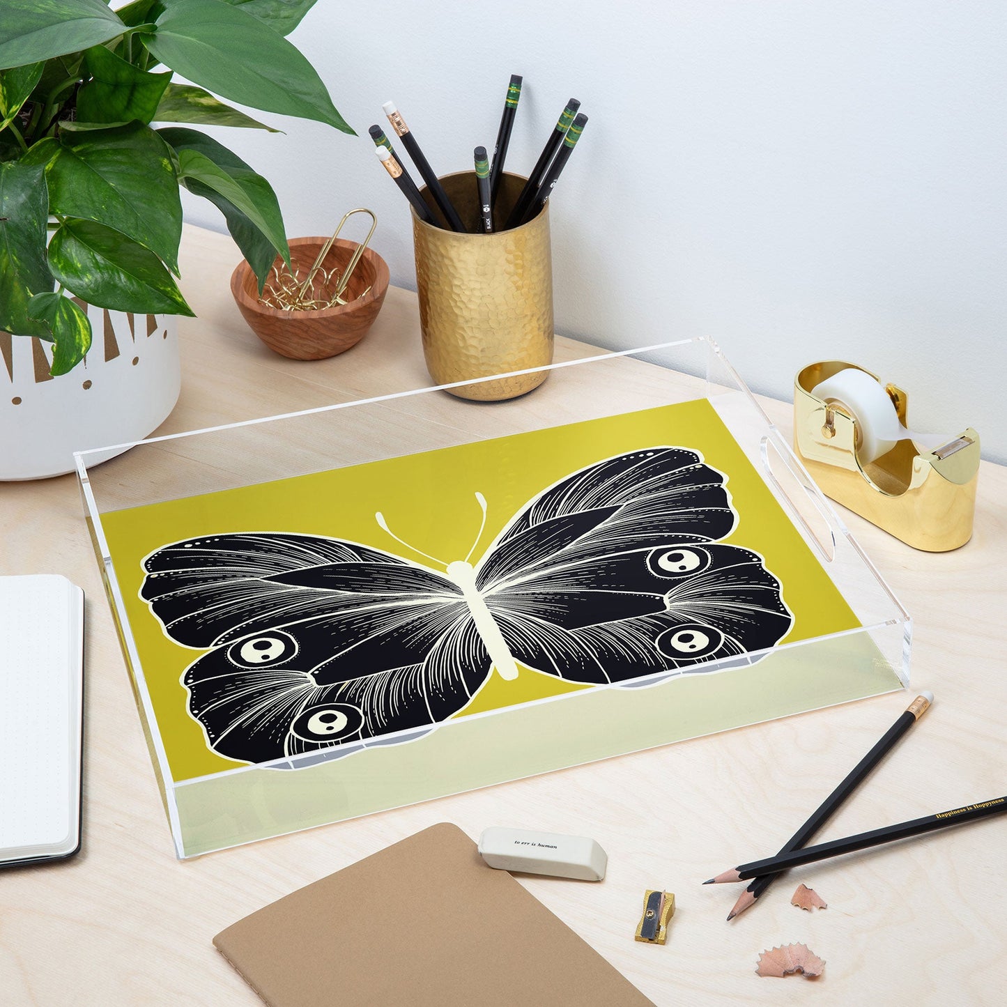 RosebudStudio She will fly Acrylic Tray